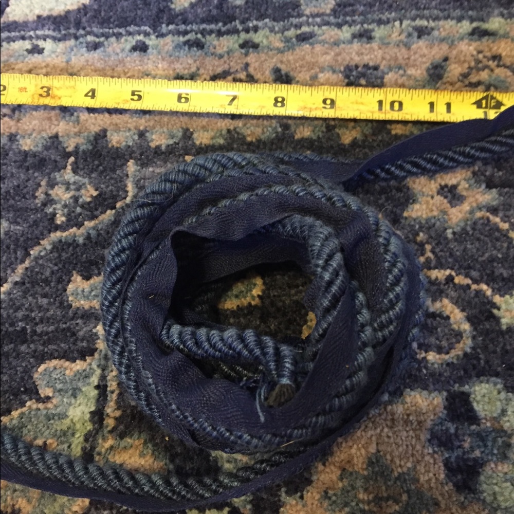 Upholstery trim- small batch rope cord 5/8”